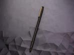 Aurora - Hastil Matte Black Gold Trim Ballpoint Pen - Sans