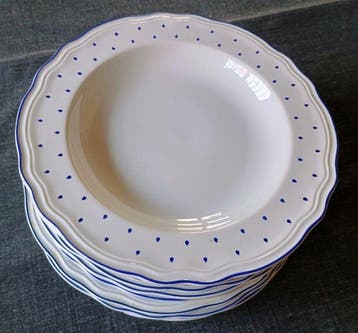 Richard Ginori - Tafelservies (12) - Porselein - Antieke, Antiquités & Art