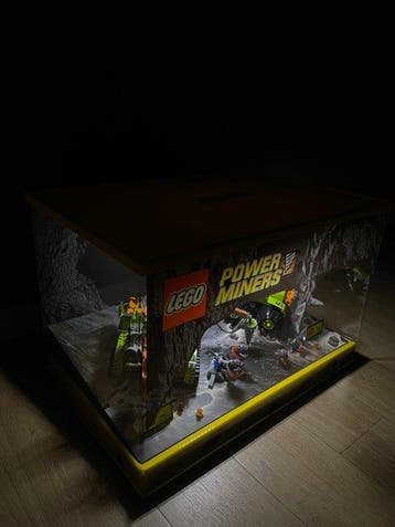 Lego Winkel display - Power Miners - Power Miners