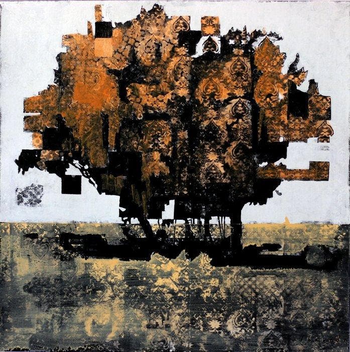 Aleix Albareda - Xiu Cent, Antiek en Kunst, Kunst | Schilderijen | Modern