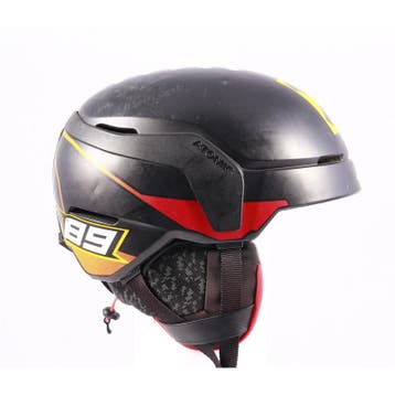 51 52 53 54 55 skihelm/snowboardhelm ATOMIC COUNT JR, Black/, Sport en Fitness, Verzenden, Gebruikt, Atomic