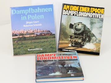 Set van 3 spoorwegenboeken Dampfbahnen in Polen, Am Ende..., Ophalen of Verzenden