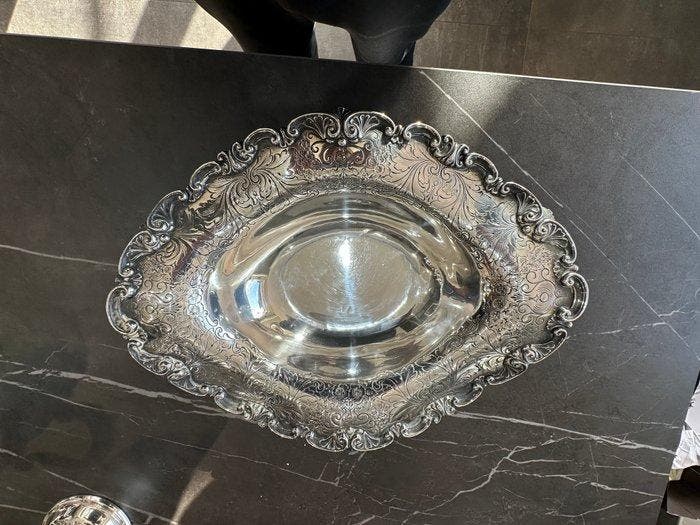 Watrous Manufacturing Co. - Centre de table - Argent 925 -, Antiek en Kunst, Antiek | Zilver en Goud