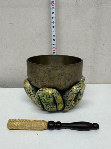 Japanse 3-klankschalen boeddhistisch Boeddha boeddhisme Orin