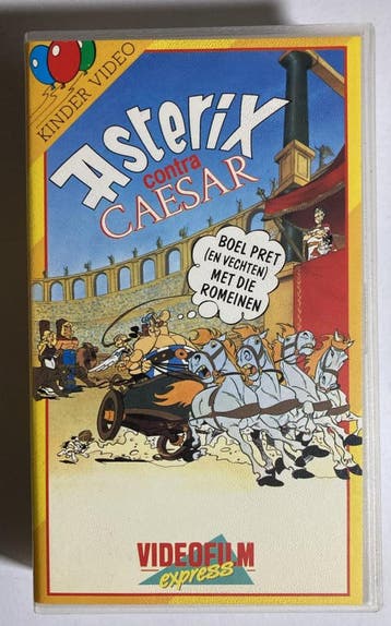 ASTERIX VERSUS CAESAR (VHS), Cd's en Dvd's, Gebruikt