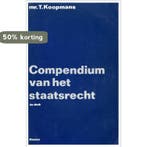Compendium van het staatsrecht 9789026814044 Koopmans, Verzenden, Koopmans