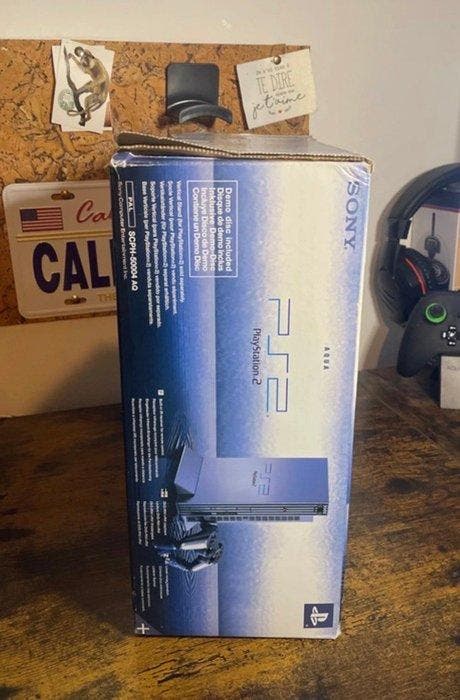 Sony - Playstation 2 (PS2) - PS2 Aqua blue en boite -, Consoles de jeu & Jeux vidéo, Consoles de jeu | Accessoires Autre