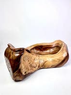 Vide-poche - Italie - Centre de table en bois sculpté