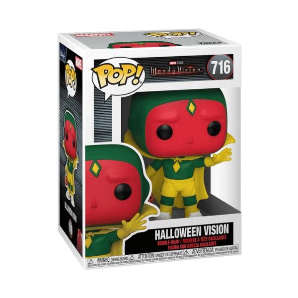 Funko Pop Marvel Studios: Wanda Vision  Halloween Vision 716, Verzamelen, Poppetjes en Figuurtjes, Nieuw, Verzenden