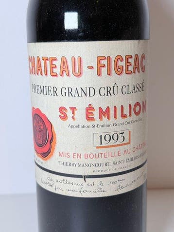 1993 Château Figeac - Saint-Émilion Premier Grand Cru Classé, Nieuw