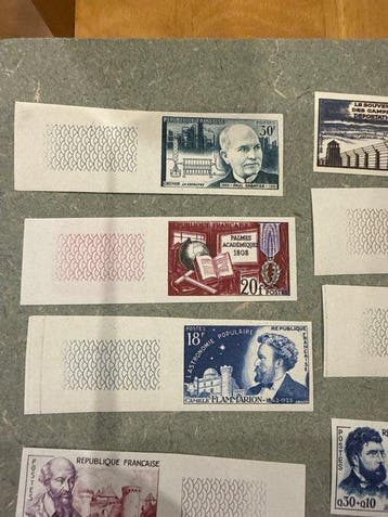 Frankrijk 1950 - Frankrijk – Set van 15 officiële luxueuze