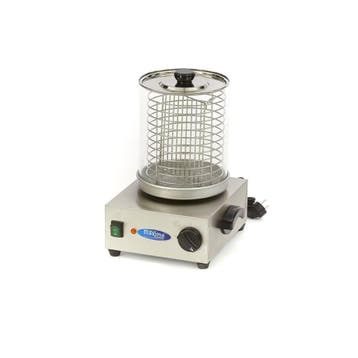 Worstenwarmer | 30–80°C | RVS/Aluminium/Glas | Instelbare, Verzenden, Nieuw in verpakking