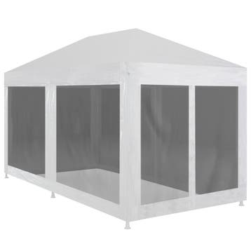 vidaXL Partytent met 6 mesh zijwanden 6x3 m, Verzenden, Nieuw