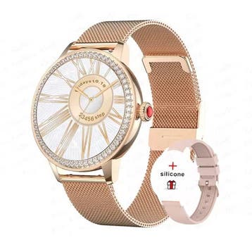 Diamant Smartwatch - Gezondheid Monitor Sport Tracker, Verzenden