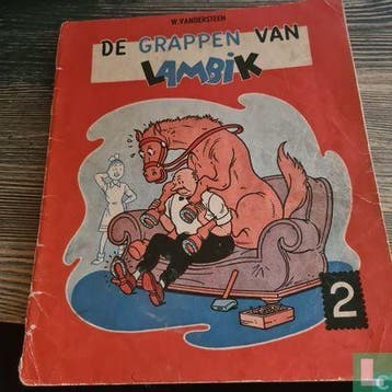 De grappen van Lambik 2 - 1956, Boeken, Eén stripboek, Verzenden, Gelezen, Vandersteen, Willy.