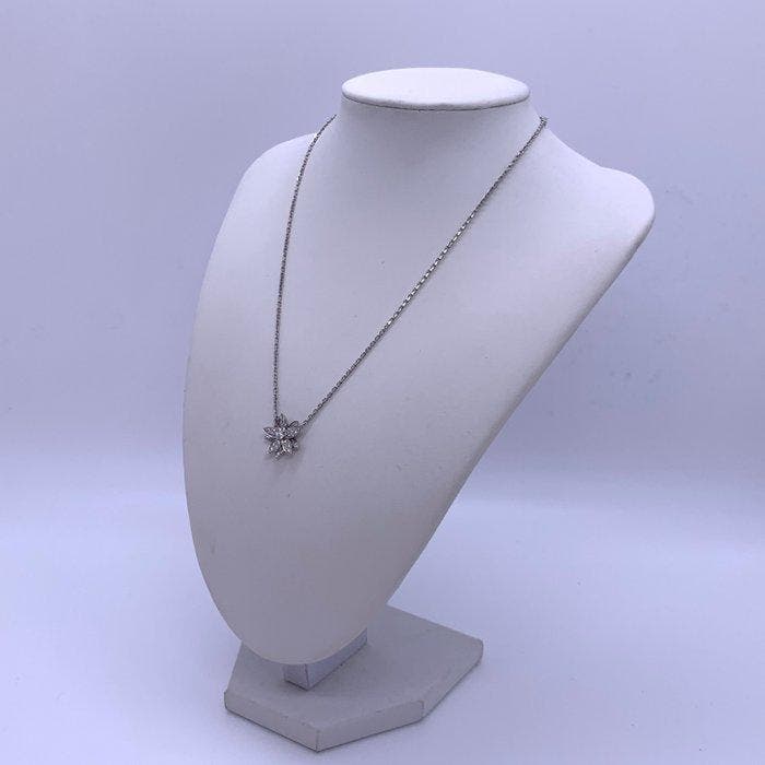 Van Cleef & Arpels - Halsketting - 18 karaat Witgoud, Handtassen en Accessoires, Kettingen