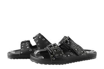 Vingino Slippers Meisjes in maat 33 Beige, Verzenden, Jongen of Meisje, Schoenen, Zo goed als nieuw