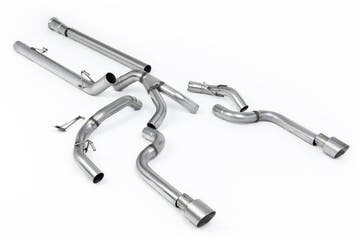 Cat-back uitlaatsysteem | Ford F150 SuperCrew (5,5ft laadbak, Verzenden