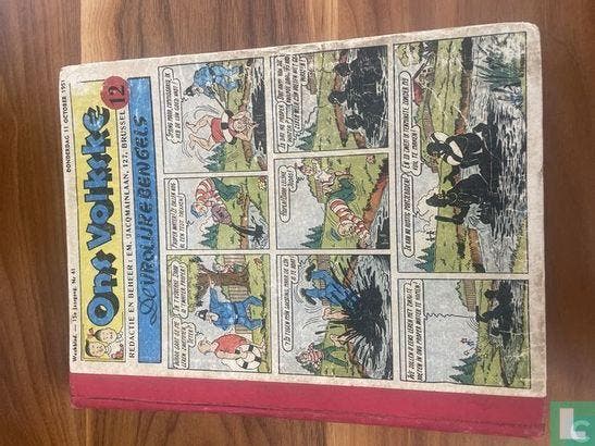 Alex [Martin] - Ons Volkske 12 - 1953, Boeken, Stripverhalen, Gelezen, Eén stripboek, Verzenden