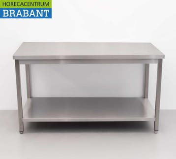 HCB RVS Werktafel Tafel Premium-line 150 x 70 x 85 cm Horeca, Ophalen of Verzenden, Nieuw in verpakking