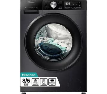 Hisense WD3S8043BB3 - Was-droogcombinatie - 8 kg wassen - 5, Ophalen of Verzenden, Nieuw