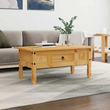 vidaXL Salontafel Mexicaans grenenhout Corona-stijl, Verzenden, Nieuw
