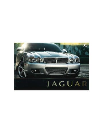 2008 JAGUAR XJ BROCHURE NEDERLANDS, Ophalen of Verzenden