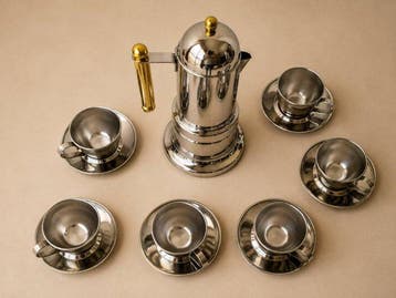 Servizio Caffè Completo VEV Viganò: Moka Kontessa 6 Tazze