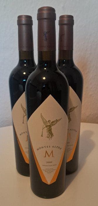 2000 Montes Alpha M - Colchagua Valley - 3 Flessen (0.75