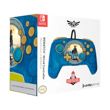 Switch Zelda Breath Of The Wild Controller Wired [Complete], Verzenden
