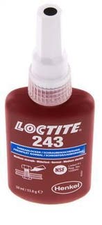 Loctite 243 Bleu 50 ml Verrouillage De Filetage, Verzenden
