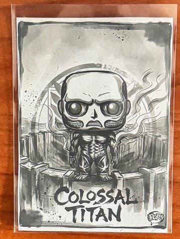 Funko - Funko Pop - Attack on Titan- Colossal Titan #23 +