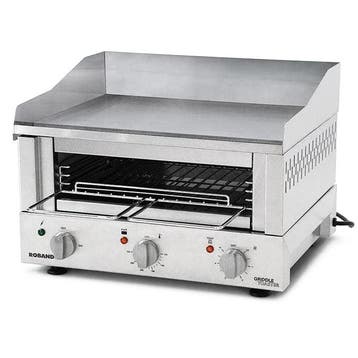 Bak-/Grillplaat + Salamander | Elektrisch | Glad Oppervlak, Zakelijke goederen, Verzenden, Nieuw in verpakking