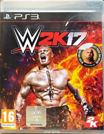 WWE 2k17 zonder boekje (PS3 tweedehands game), Ophalen of Verzenden, Nieuw