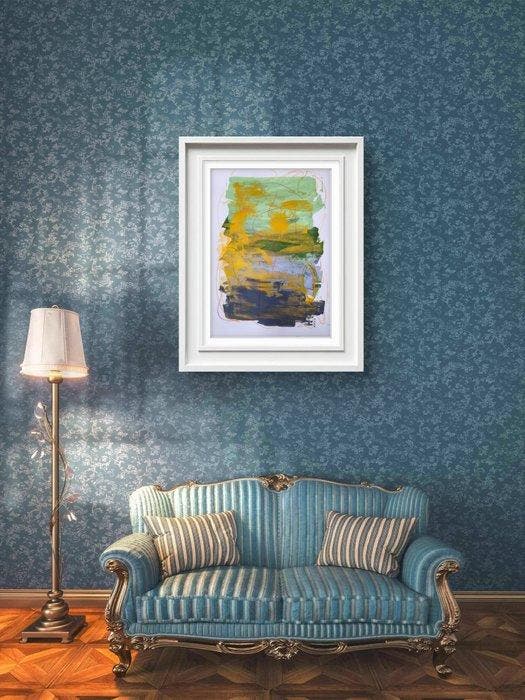 Ares Vega - Paradise 56, Antiquités & Art, Art | Peinture | Moderne