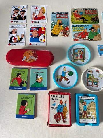 Tintin Verzameling van 23 div-objecten, Livres