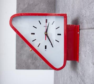 Wandklok - Seikosha CO. LTD Seiko - Staal, Bakeliet,