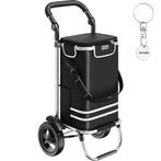 tectake Boodschappentrolley Shopper, 3-in-1, opklapbaar, met, Handtassen en Accessoires, Koffers, Verzenden, Nieuw