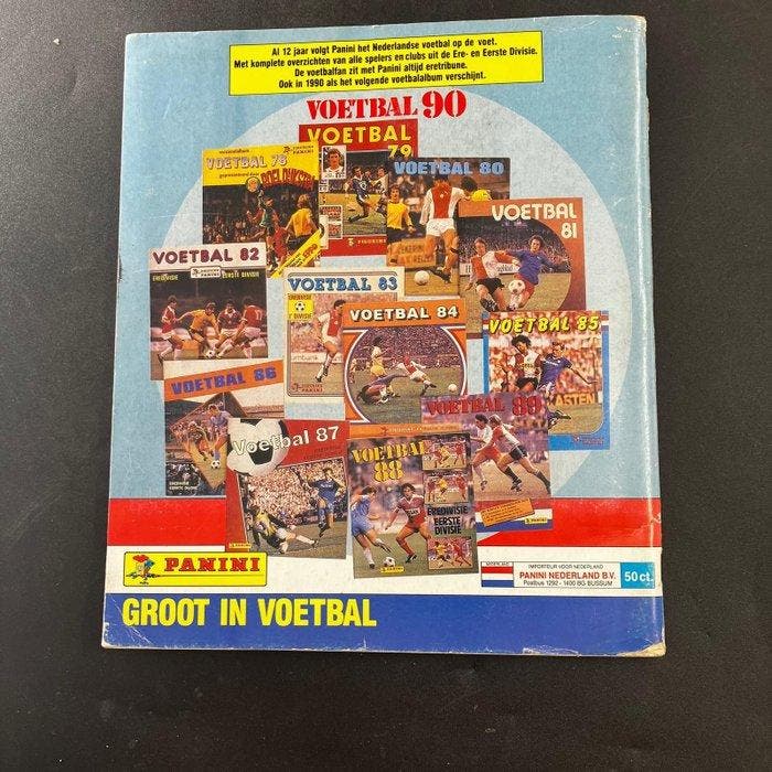 1989 Panini Original edition, Panini Voetbal 89 Sticker, Verzamelen, Stickers