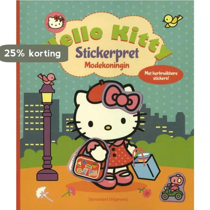 Hello Kitty - Stickerpret 9789002246647, Boeken, Kinderboeken | Jeugd | 10 tot 12 jaar, Zo goed als nieuw, Verzenden