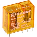 Finder 40.52 Relais PCB 12VAC 2CO 8A AgNi - 40.52.8.012.0000, Verzenden