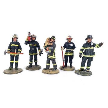 Del Prado - Figuur - Collectable Set of 5 Elite Firefighter, Nieuw