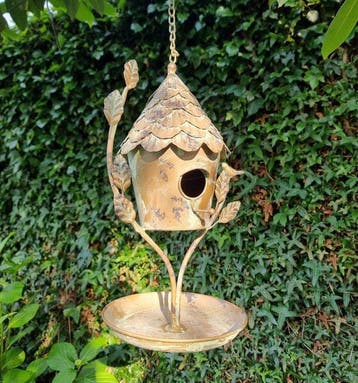 Figurine - BIrdhouse - Feeding scale - Fer