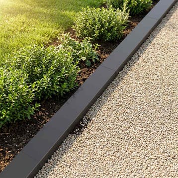 vidaXL Afdekprofiel voor tuinranden 20 st 100 x 10 x 5 cm, Verzenden, Nieuw
