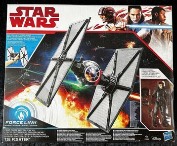 Star Wars Force Link First Order Tie Fighter Pilot Boxed, Collections, Star Wars, Verzenden