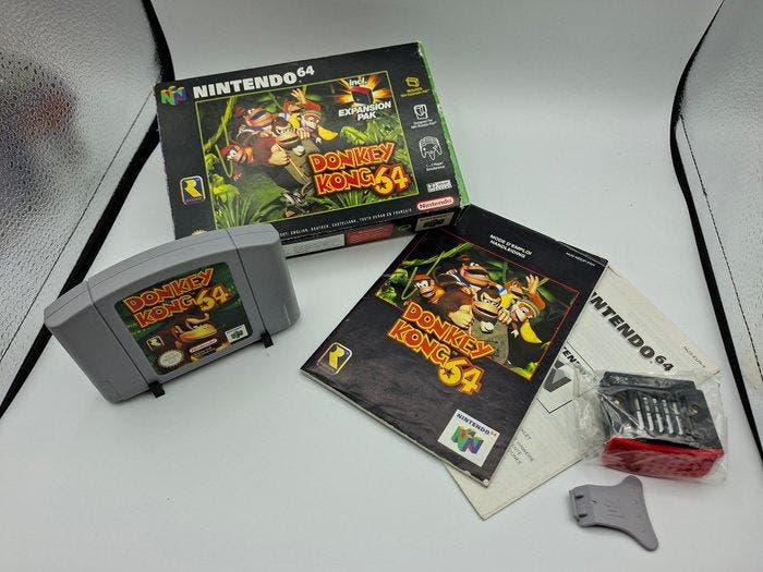 Nintendo - N64 - Donkey Kong 64 - Videogame - In originele, Consoles de jeu & Jeux vidéo, Consoles de jeu | Accessoires Autre