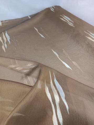Textiel (2) - 300 cm - 100 cm - Gordijn van organza jacquard