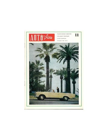 1966 AUTOVISIE MAGAZINE 11 NEDERLANDS, Ophalen of Verzenden