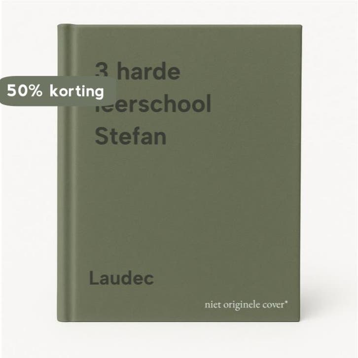 3 harde leerschool Stefan 9789031413522 Laudec, Boeken, Stripverhalen, Gelezen, Verzenden