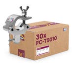 30x FORTEX Half Coupler truss klem WLL 300kg buis Ø48-51mm +, Verzenden, Nieuw